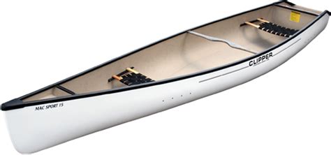 Mac Sport 15' Square-Stern by Clipper Canoes | Western Canoeing & Kayaking