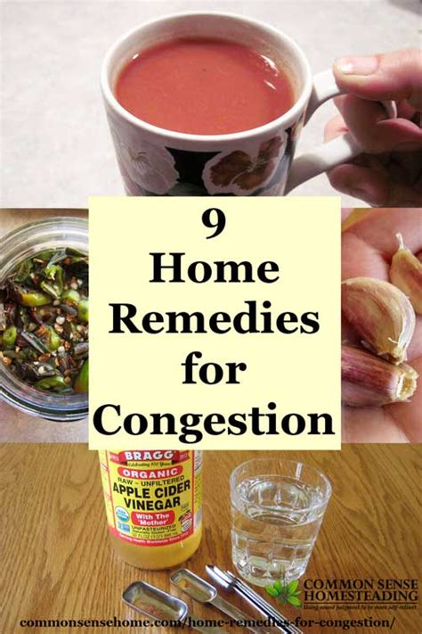 9 Home Remedies for Congestion - Natural Decongestants That Work