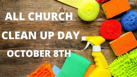 All Church Clean Up Day: October 8, 2022 » First Methodist Church Bridgeport