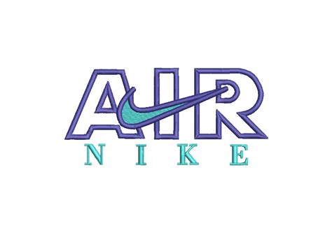 Nike Air Logo Diseños de Bordado - Descargar Diseños de Bordados