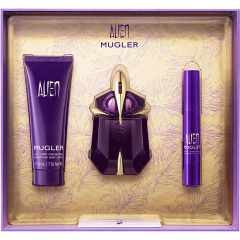 Mugler Ladies Alien Gift Set Sets 3439600036213 In White | ModeSens