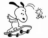 Snoopy Flying Coloring Page Pages sketch template