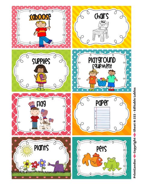 Free Printable Preschool Job Chart Pictures - Printable Templates