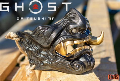 Ghost of Tsushima Mask Samurai Mask Oni Cosplay mempo mask | Etsy