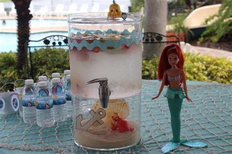 Disney Princess Ariel Birthday Party Ideas | Photo 12 of 19 | Catch My ...