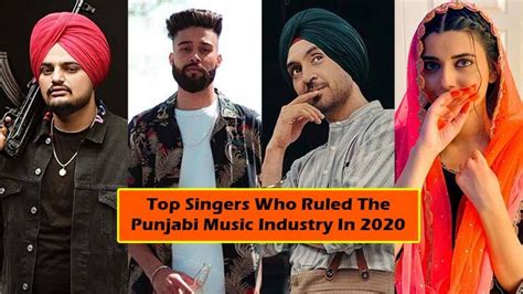 Top Singers Who Ruled The Punjabi Music Industry In 2020