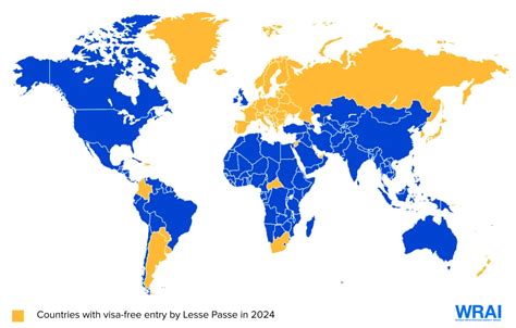 List of visa-free countries for citizens of Israel | WRAI