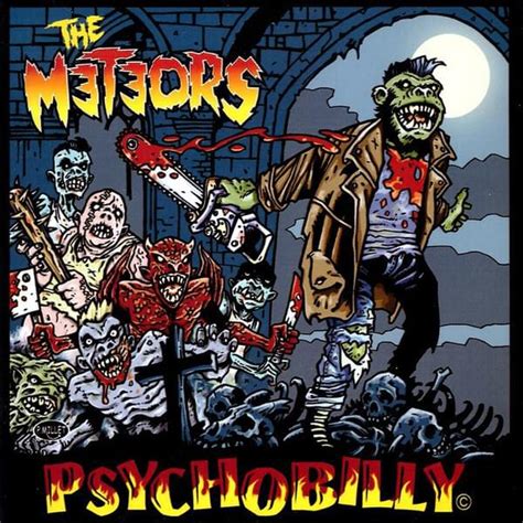 When did The Meteors release Psychobilly?