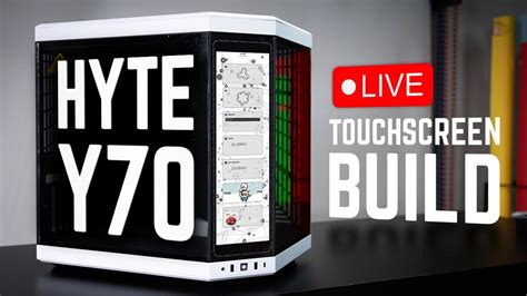 Hyte Y70 Touch PC Build - YouTube