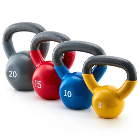 XPRT fitness 50 lb. Vinyl Kettlebell Set - Walmart.com