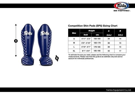 Fairtex SP5 Competition Shin Pads - Nak Muay Wholesale