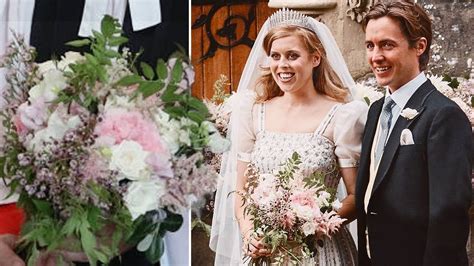 Special royal tradition in Princess Beatrice's wedding bouquet - YouTube