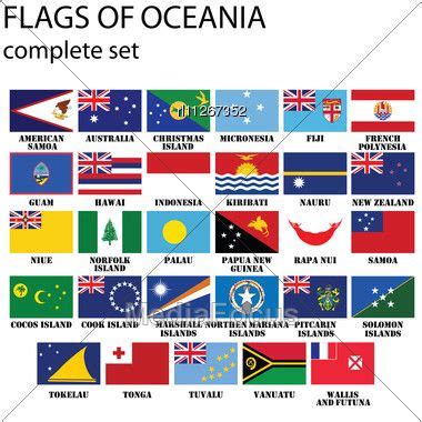 flags of Oceania | Countries and flags, Flags of the world, World country flags