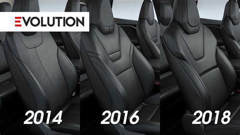 Watch Tesla Model S Seats Evolve Over Time