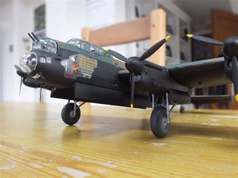 Lancaster Bomber - Airfix Lancaster Bomber, Nose Art, Scale Models ...