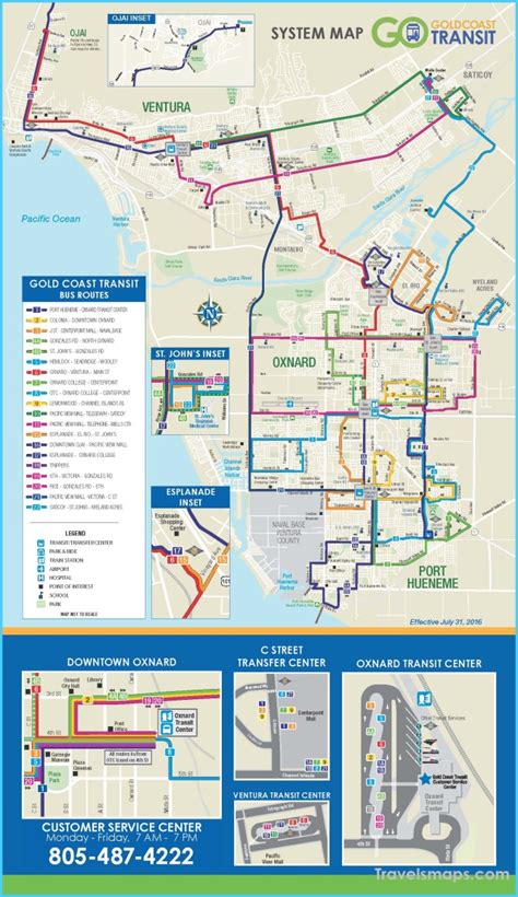 Where is Oxnard? - Oxnard Map - Map of Oxnard - TravelsMaps.Com