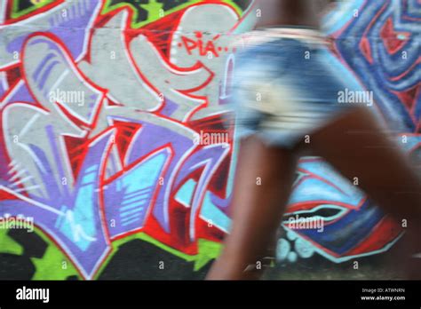 Favela children and graffiti, Rio de Janeiro, Brazil, South America Stock Photo - Alamy