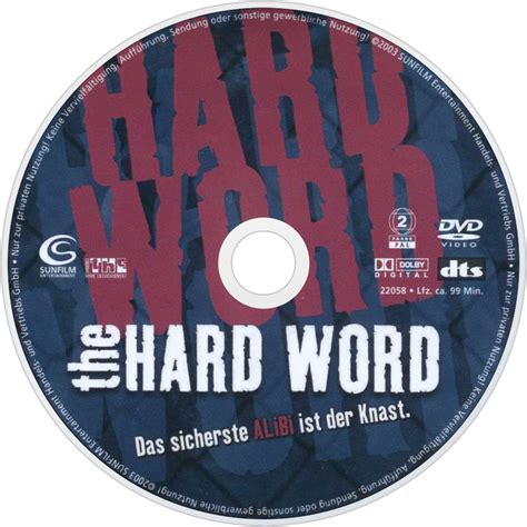 The Hard Word | Movie fanart | fanart.tv