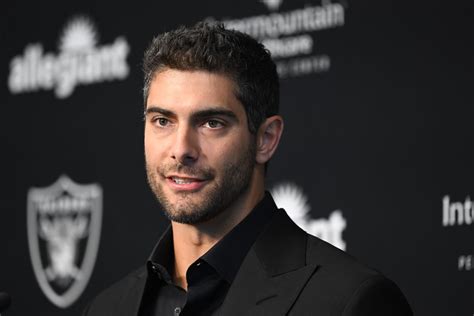 Raiders New: Jimmy Garoppolo looking “earn everything” - Silver And ...