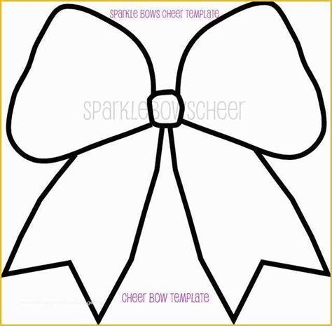 Cheer Bow Template Printable Free Of Hair Bow Coloring Pages Best Image ...