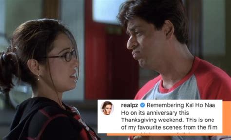 Preity Zinta Reveals Her Fav Kal Ho Na Ho Scene, And We're Smiling!