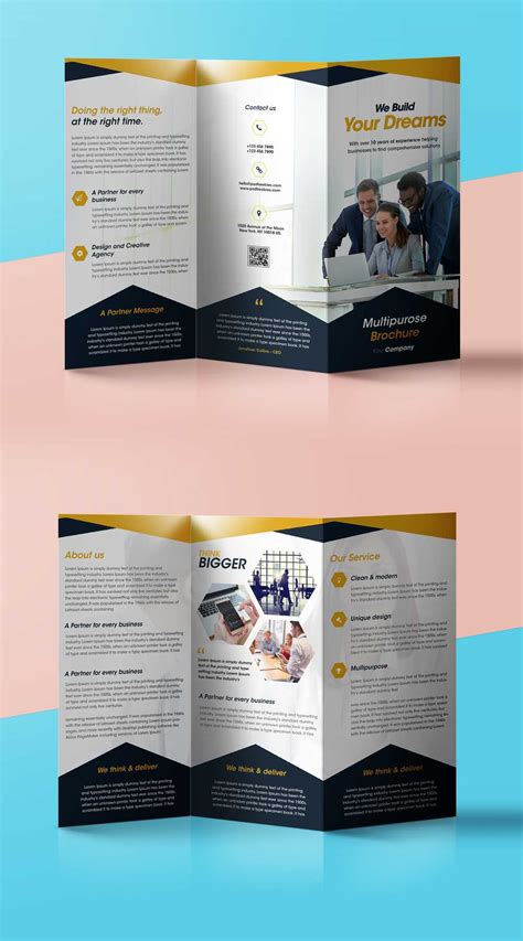 Brochure 3 Fold Template Psd - Creative Idea Templates