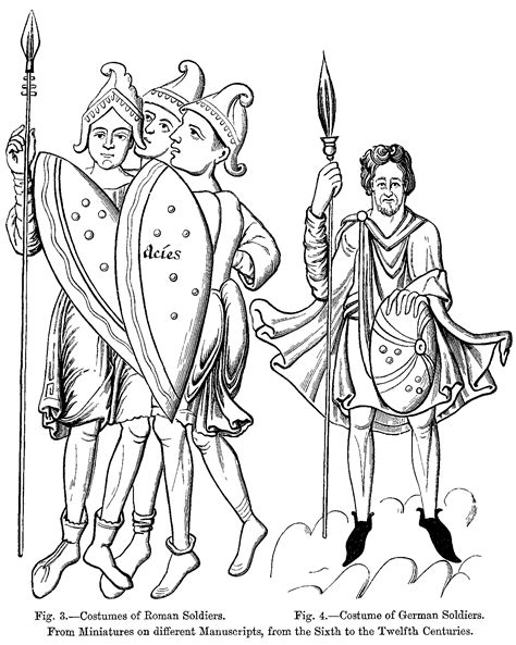 File:Costumes of Roman and German Soldiers.png - Wikimedia Commons