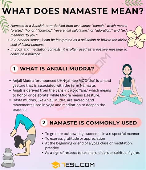 Namaste Meaning: What Does Namaste Mean? • 7ESL