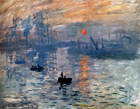 Claude Monet Sunrise Painting - ParkerrilOrtega