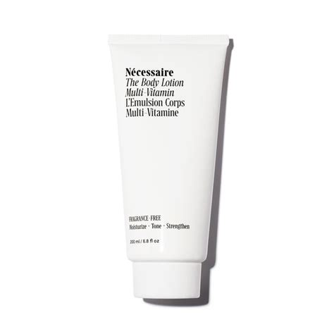 Nécessaire Body Cream (contains niacinamide- Fragrance-Free | Fragrance ...