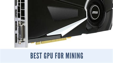 Best Graphics Card To Buy In 2020 For Mining | Coinsuggest