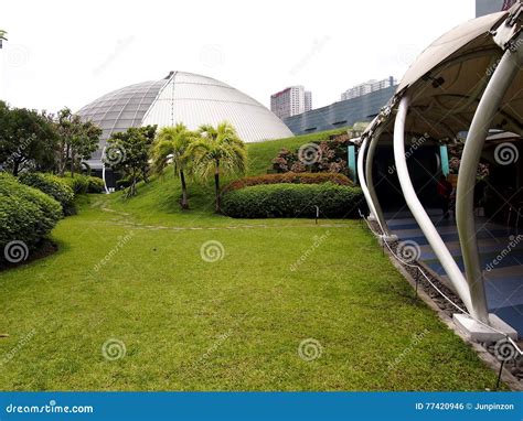 An Elevated Outdoor Park Called The Sky Garden At The SM City North Edsa Editorial Photo ...