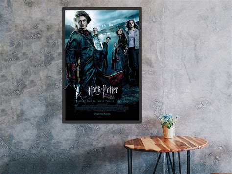 Harry Potter and the Goblet of Fire Movie Posters Wall Art Unique Customized Poster Gifts Canvas ...