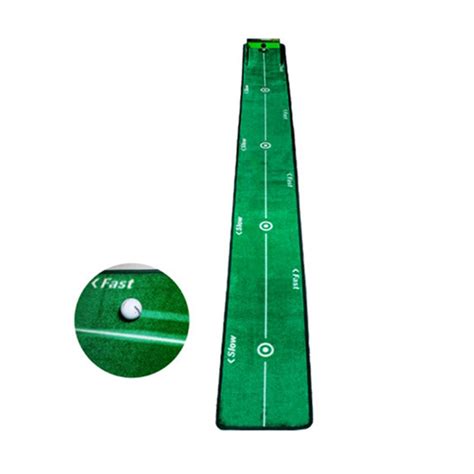 Auto Return Indoor Putting Practice Mat,Portable Mat with Auto Ball ...