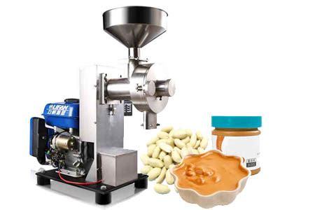 Low Price Commercial Small Gasoline Peanut Butter Machine