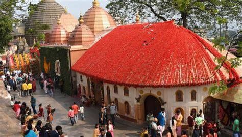 Devotees throng Kamakhya temple to witness annual Ambubachi Mela - News Live