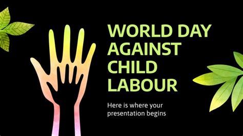 World Day Against Child Labour | Google Slides & PPT