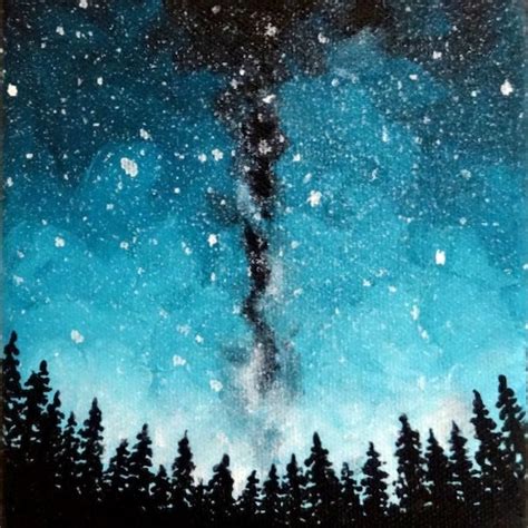 Galaxy Painting - Etsy