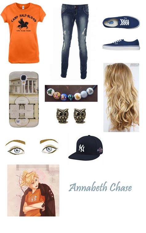 This is my fictional character outfit design: Annabeth Chase. I did another one for her going ...