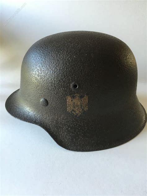 Antiques Atlas - Original WW2 German Kriegsmarine Helmet M40 Rare