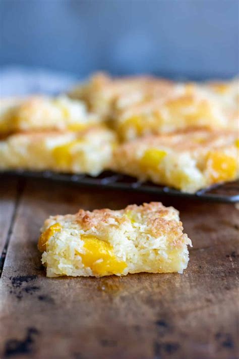 Mango Coconut Bars - Wow Easy Recipes