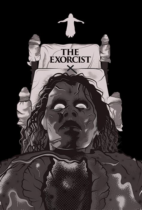 The Exorcist – Levitation | Poster By Si Heard