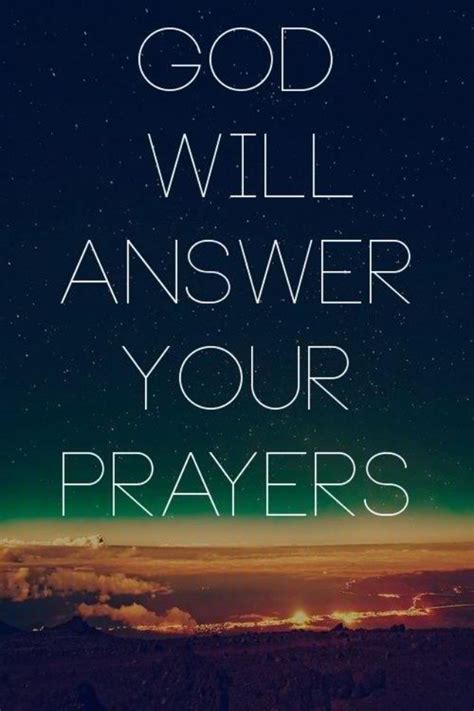 God Answers Prayers Quotes. QuotesGram