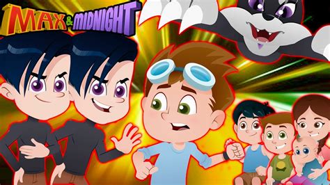 ATTACK OF THE CLONES!! No More Family Fun with Max? || Kids Animation - Max & Midnight Episode 8 ...