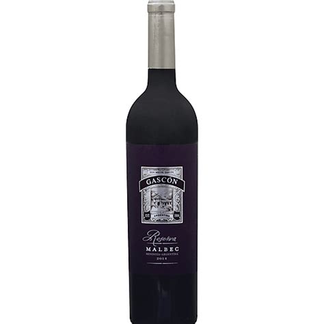 Gascon Malbec, Mendoza, Argentina, 2014 750 ml | Malbec | Festival ...