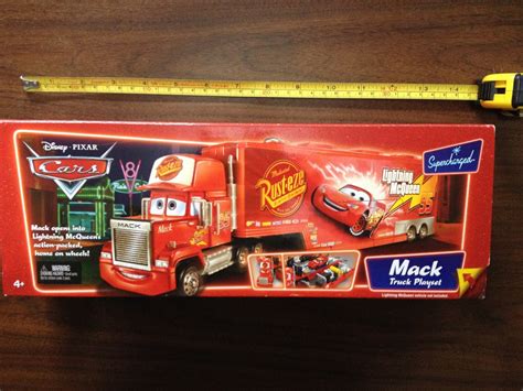 Disney Pixar Cars Mack Truck Playset Supercharged | Envío gratis