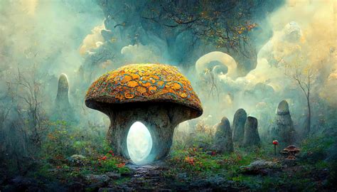 Mystical Mushroom Stock Photos, Images and Backgrounds for Free Download