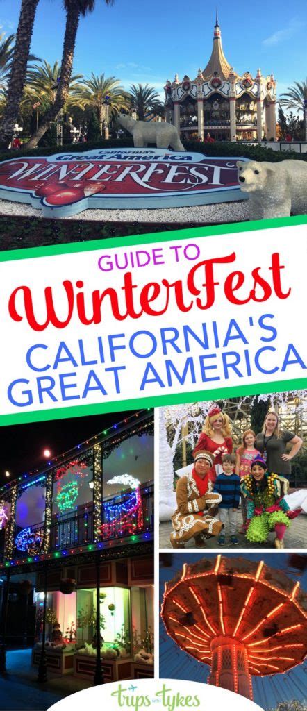 California's Great America WinterFest: Holiday Theme Park Family Fun ...