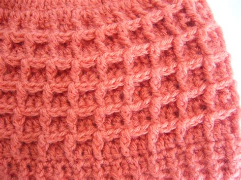 Crochetkari: Crochet Waffle Stitch Hat Pattern