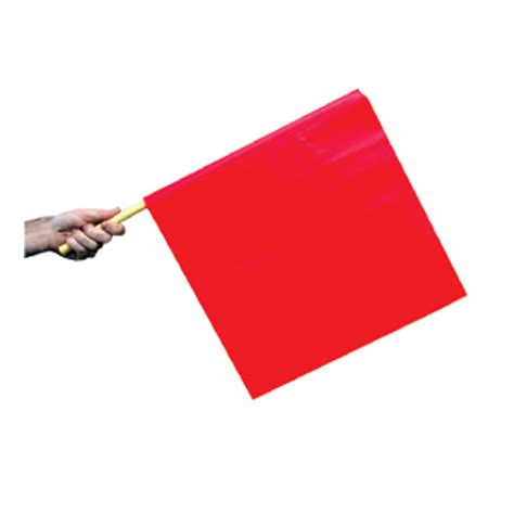 Red Safety Flag | Econosigns LLC